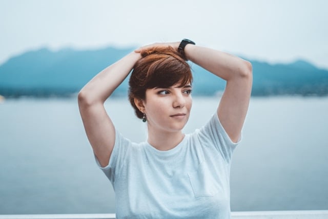 NAD and Cancer: What We Know and What We Don't 6 A woman with short hair contemplating outdoors