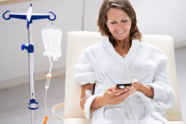An image of a woman undergoing therapy
