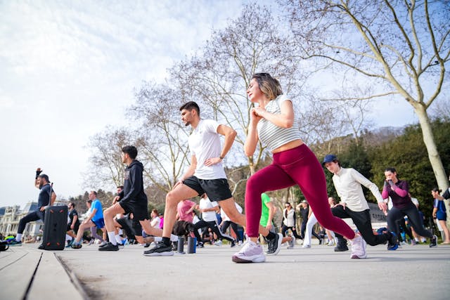 10 Ways to Increase Your NAD+ Levels 4 Group exercise session at the park