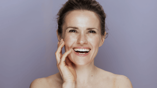 The Regenerative Benefits of NAD+ for Aging Skin 5 An image of a matured woman with a healthy skin