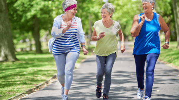What Are Sirtuins and What Is Their Role in Aging? 9 An image of old women exercising