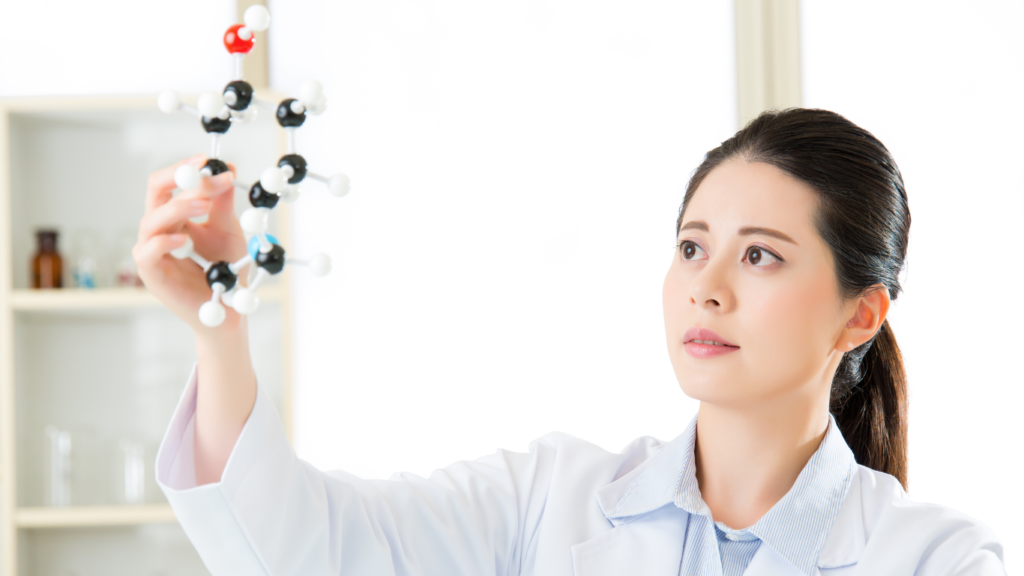 Image of a doctor conducting scientific research.