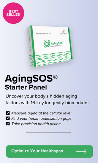 What is Mitochondrial Decline and Why Does it Matter? 8 AgingSOS Starter Panel promo