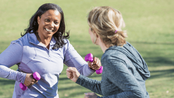 12 Diet and Lifestyle Secrets of Centenarians Who Live to 100 7 An image of physically active matured women
