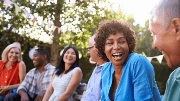 12 Diet and Lifestyle Secrets of Centenarians Who Live to 100 9 An image of strong social connections.