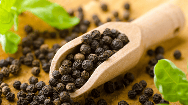 24 Natural Herbs and Spices That Fight Inflammation 12 An image of black pepper.