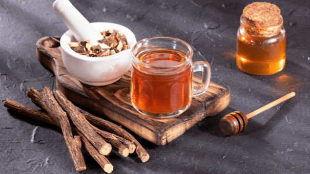 24 Natural Herbs and Spices That Fight Inflammation 27 An image of licorice root