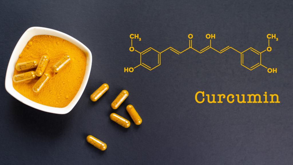 An image of curcumin compounds