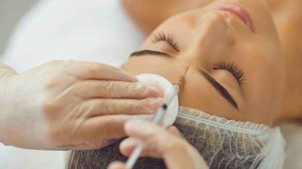 Cellular Senescence and Aging: Problems and Solutions 6 A woman receiving a skin treatment