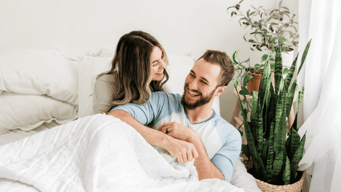 What to Know About Creatine and Sexual Health 8 An image of a man and a woman in bed