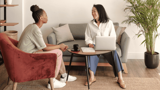 NAD Therapy for Addiction Recovery: Benefits and Risks 5 An image of a woman undergoing therapy for addiction