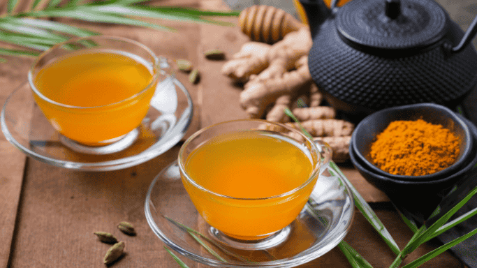 NSAID Alternatives: 11 Non-NSAID Pain Relievers to Consider 6 An image showcasing natural anti-inflammatory ingredients such as turmeric, ginger, and cardamom.