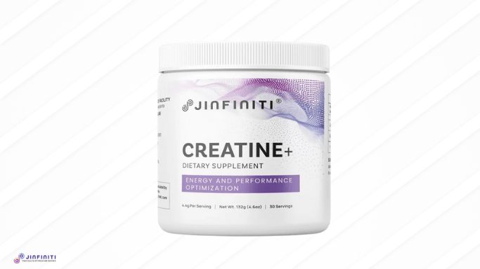 Glutamine vs Creatine: Science-Based Comparison 8 An image of Jinfiniti creatine product