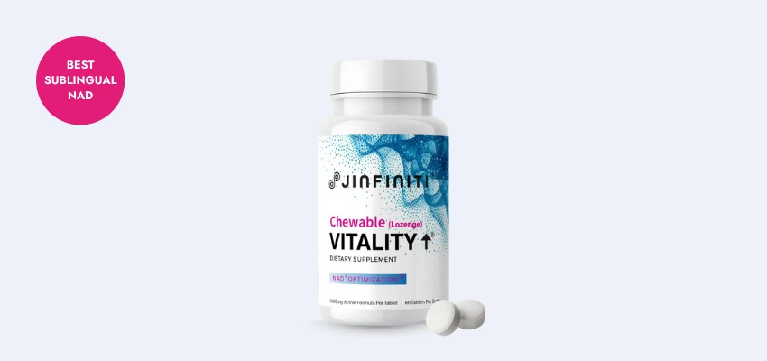Best sublingual NAD supplement: Vitality Lozenge