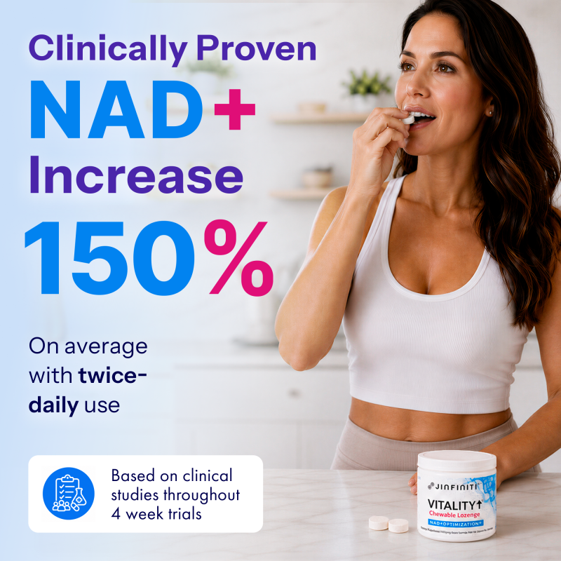 Vitality ↑® NAD+ Booster Lozenge 2 Lozenge images 1