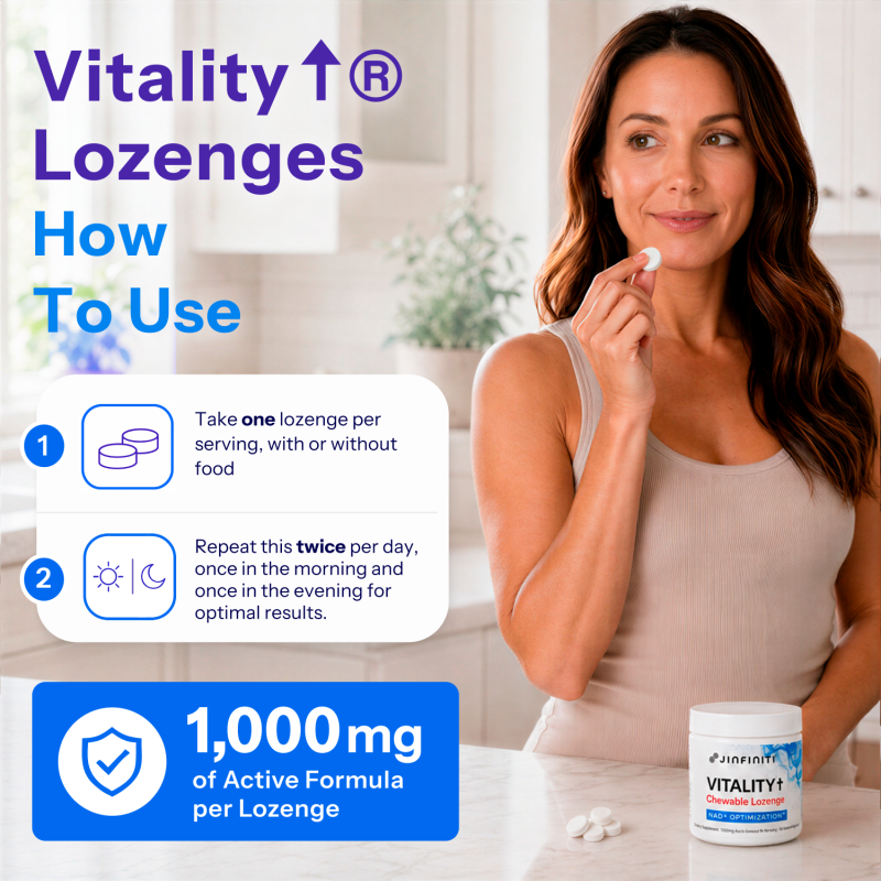 Vitality ↑® NAD+ Booster Lozenge 5 Lozenge image 4