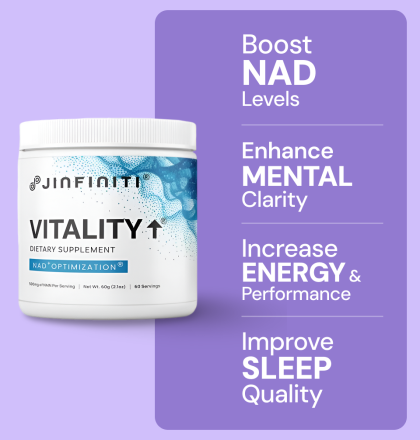 Vitality ↑® NAD+ Booster Powder 3 Vitality NAD Booster3 c484f73b