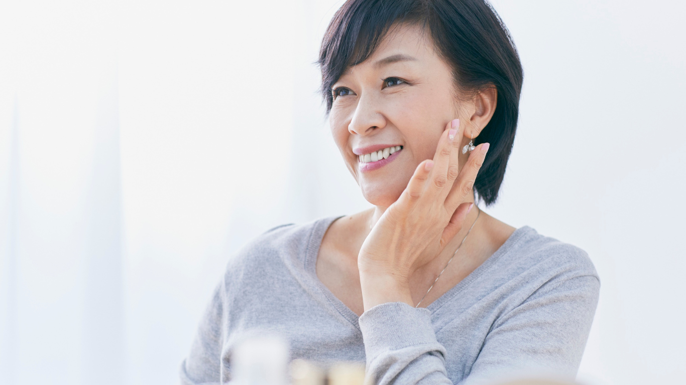 An image of an aging woman