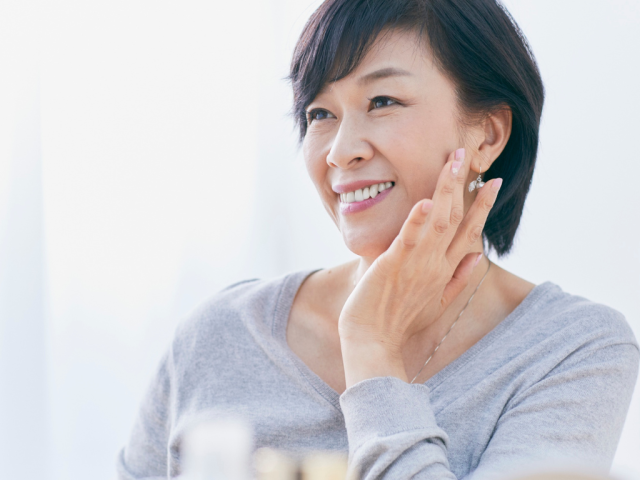 An image of an aging woman
