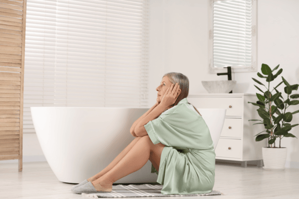 An image of an aging woman