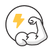 illustration muscle boost