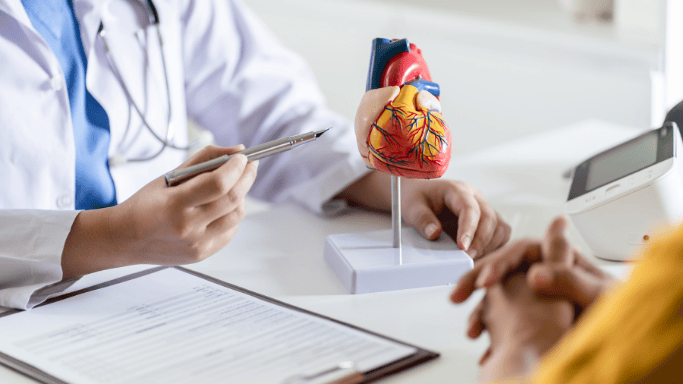 Is Niacin Good for Your Heart? New Studies Show Hidden Risks 8 ChatGPT said:
The image shows a doctor explaining heart health, emphasizing the importance of understanding your heart to make informed decisions for better care.