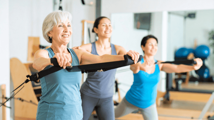 An image of women exercising 