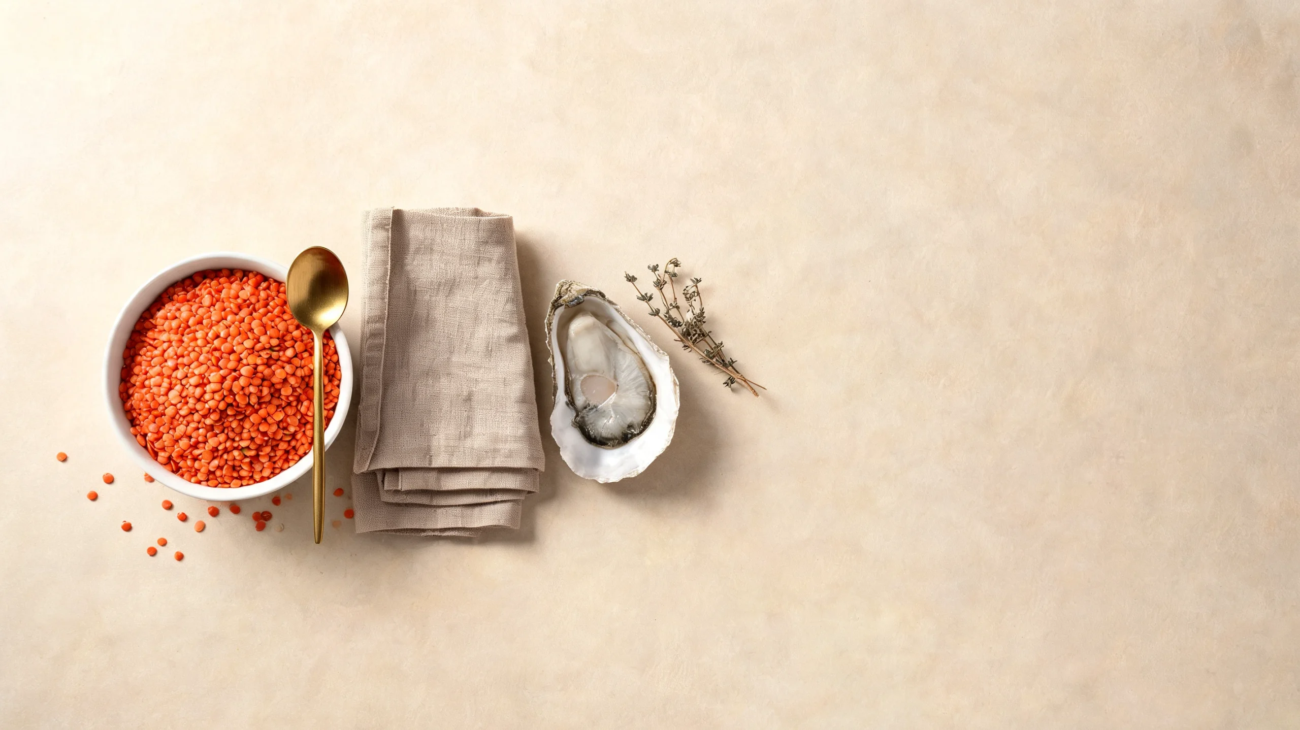 A top-down view of foods that increase ferritin levels