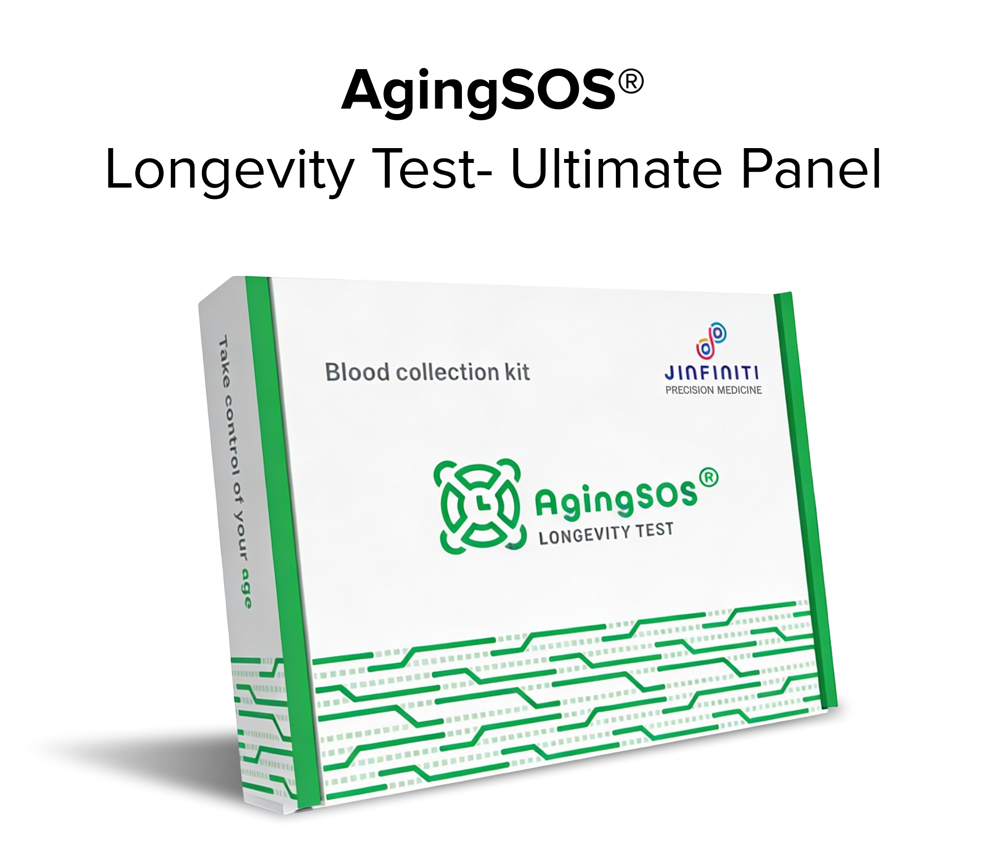 AgingSOS Ultimate Longevity Panel at-home blood test kit