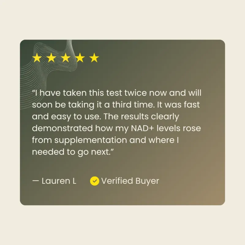 NAD Test Customer Testimonial