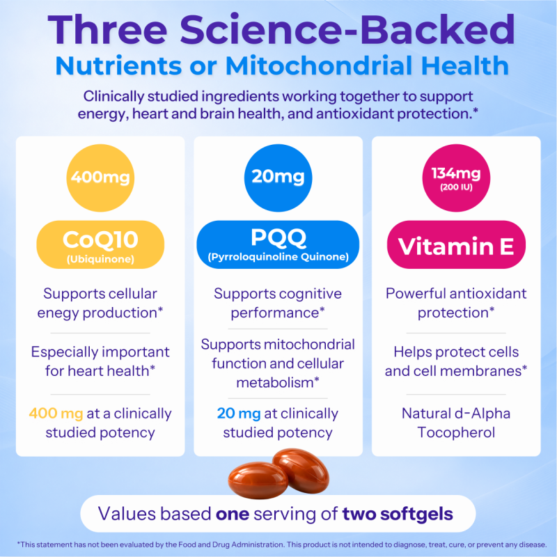 MitoAid™ - Mitochondrial Support 3 MitoAid