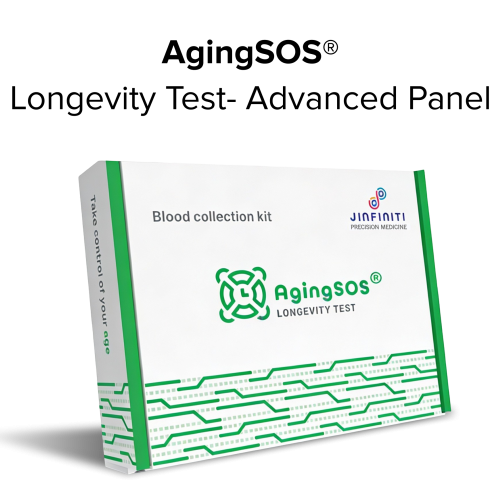 Vitality ↑® NAD+ Booster Powder 9 AgingSOS® – Advanced Longevity Panel