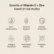 Vitamin C + Zinc benefits