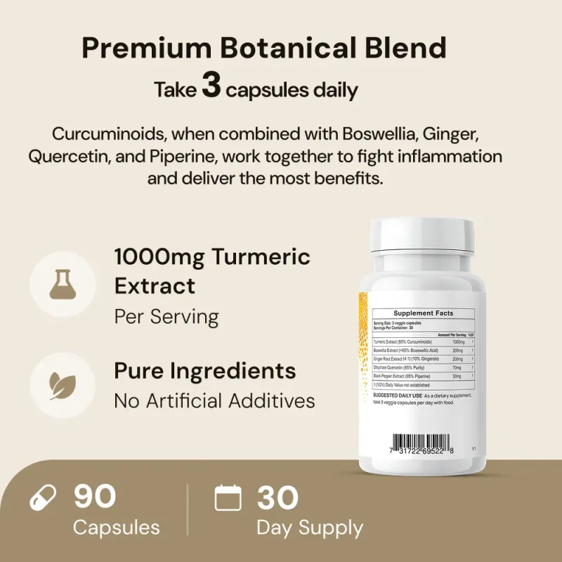 Turmeric+ Dosage