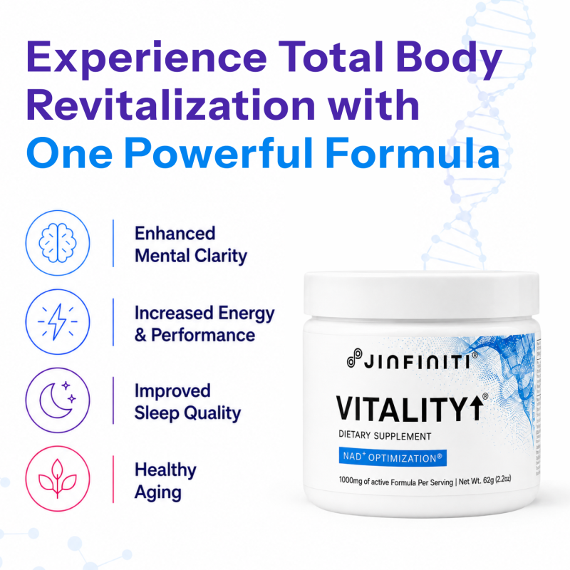 Vitality ↑® NAD+ Booster Powder 4 VB powder image 3