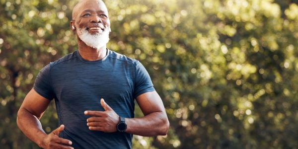 Homepage 22 Smiling man outdoors after exercise