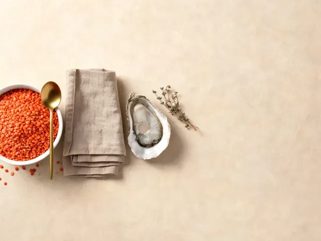 A top-down view of foods that increase ferritin levels