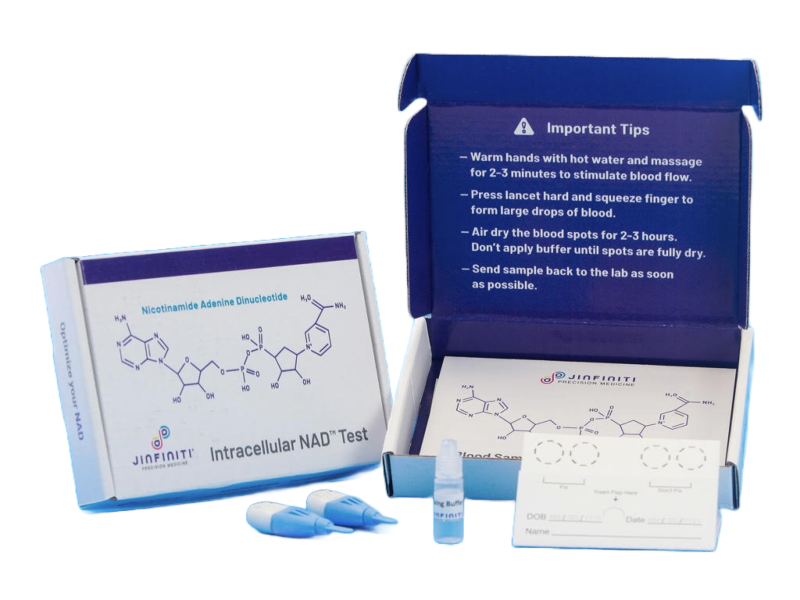 AgingSOS® - Senescence & Inflammation Panel 37 icnad boxes get yourself tested fad17665